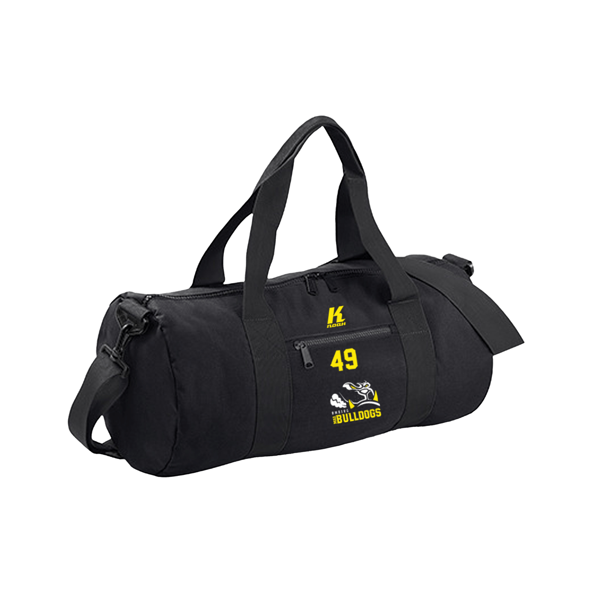 Amberg Mad Bulldogs Signature Athletics Barrel Bag