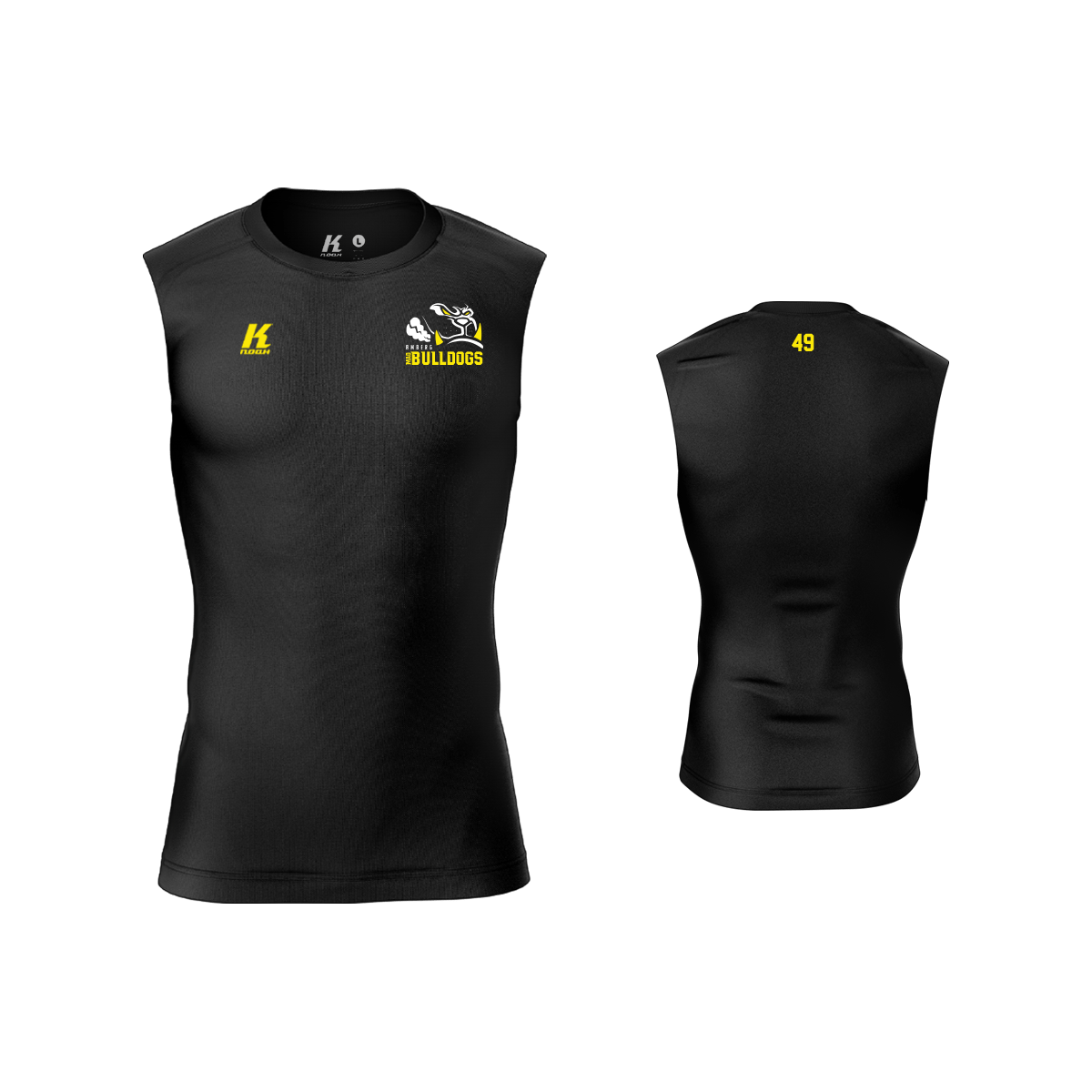 Amberg Mad Bulldogs Signature Compression Sleeveless
