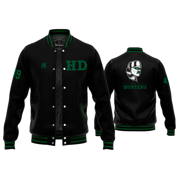 Heidelberg Hunters Signature Authentic Varsity Jacket (black)