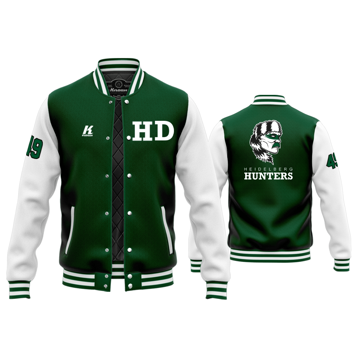 Heidelberg Hunters Signature Authentic Varsity Jacket (green)