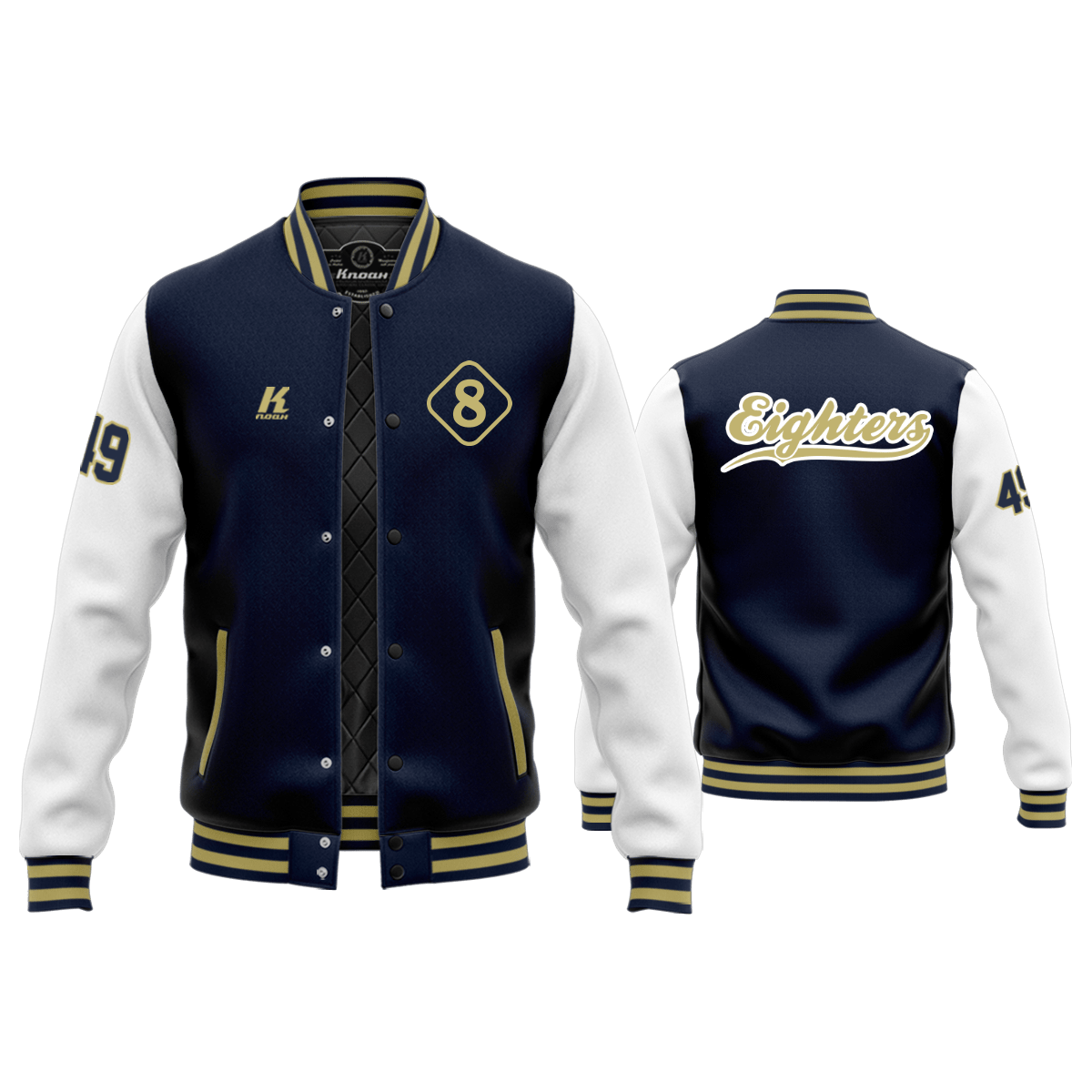 Zürich Eighters Signature Authentic Varsity Jacket
