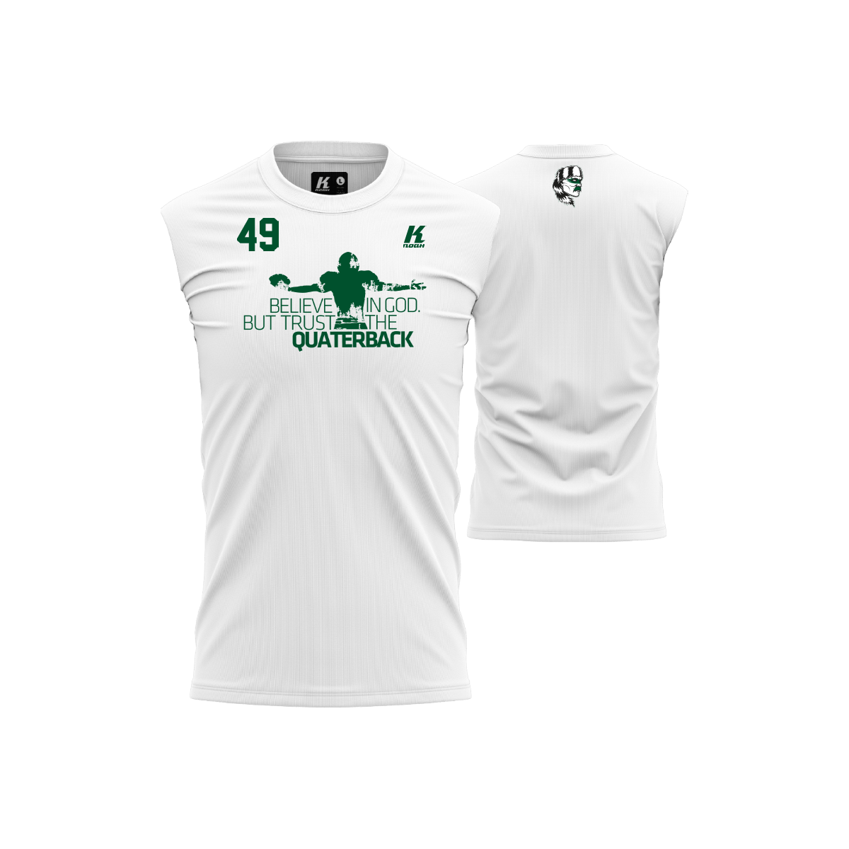 Heidelberg Hunters Position Oversize Sleeveless Tee "Quarterback"