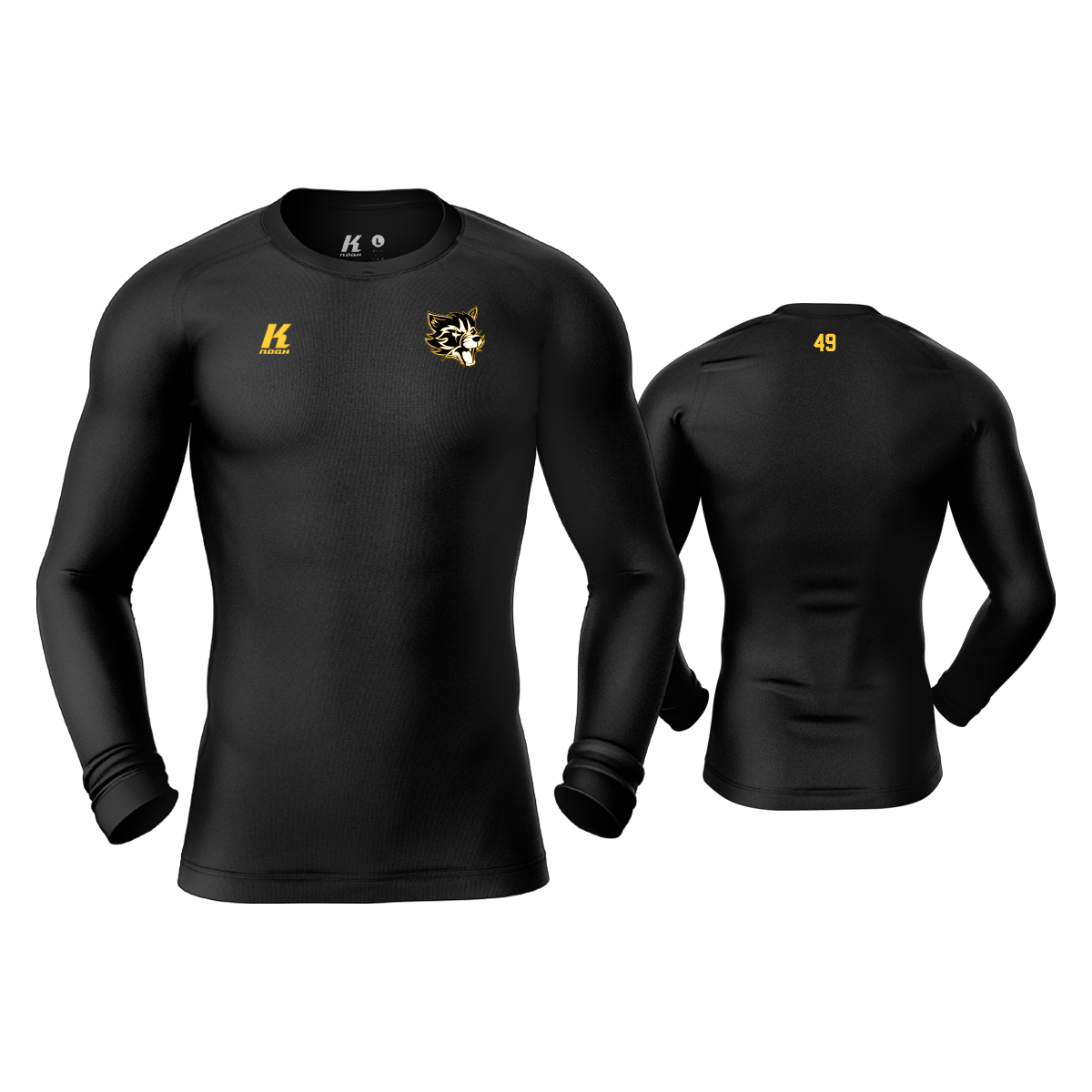 Goldwörth Raccoons Signature Compression Longsleeve