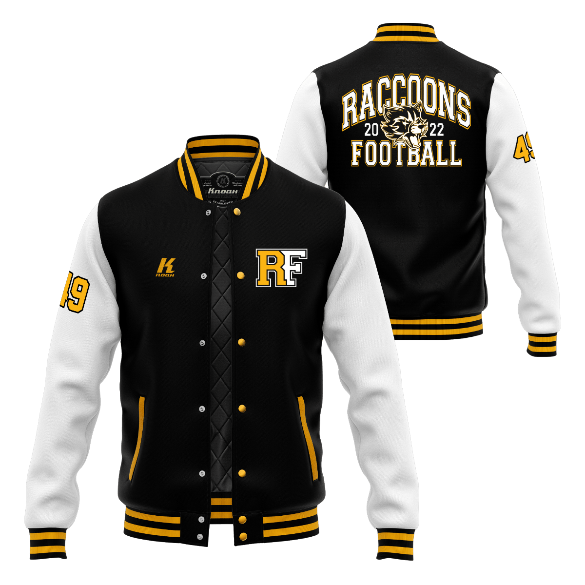 Goldwörth Raccoons Signature Authentic Varsity Jacket