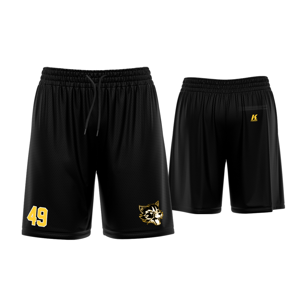 Goldwörth Raccoons Signature Premium Mesh-Short