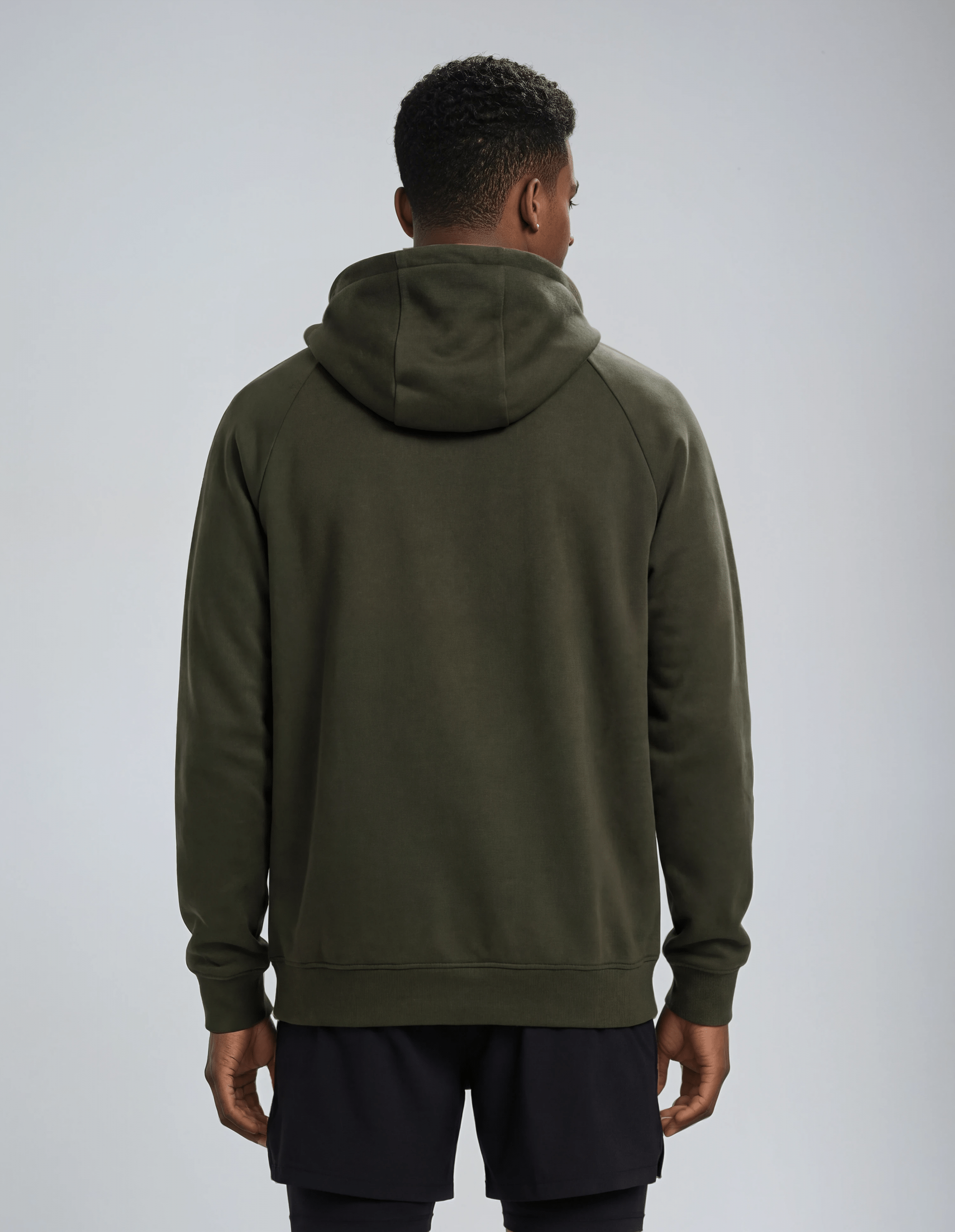 K.Noah "Not a Single Doubt" Athletic Hoodie olive