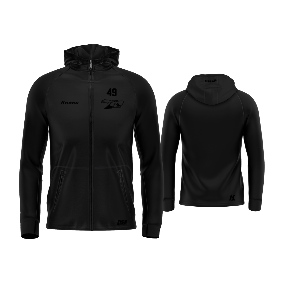 Zürich Renegades Blackline K.Tech-Fiber Sports Jacket