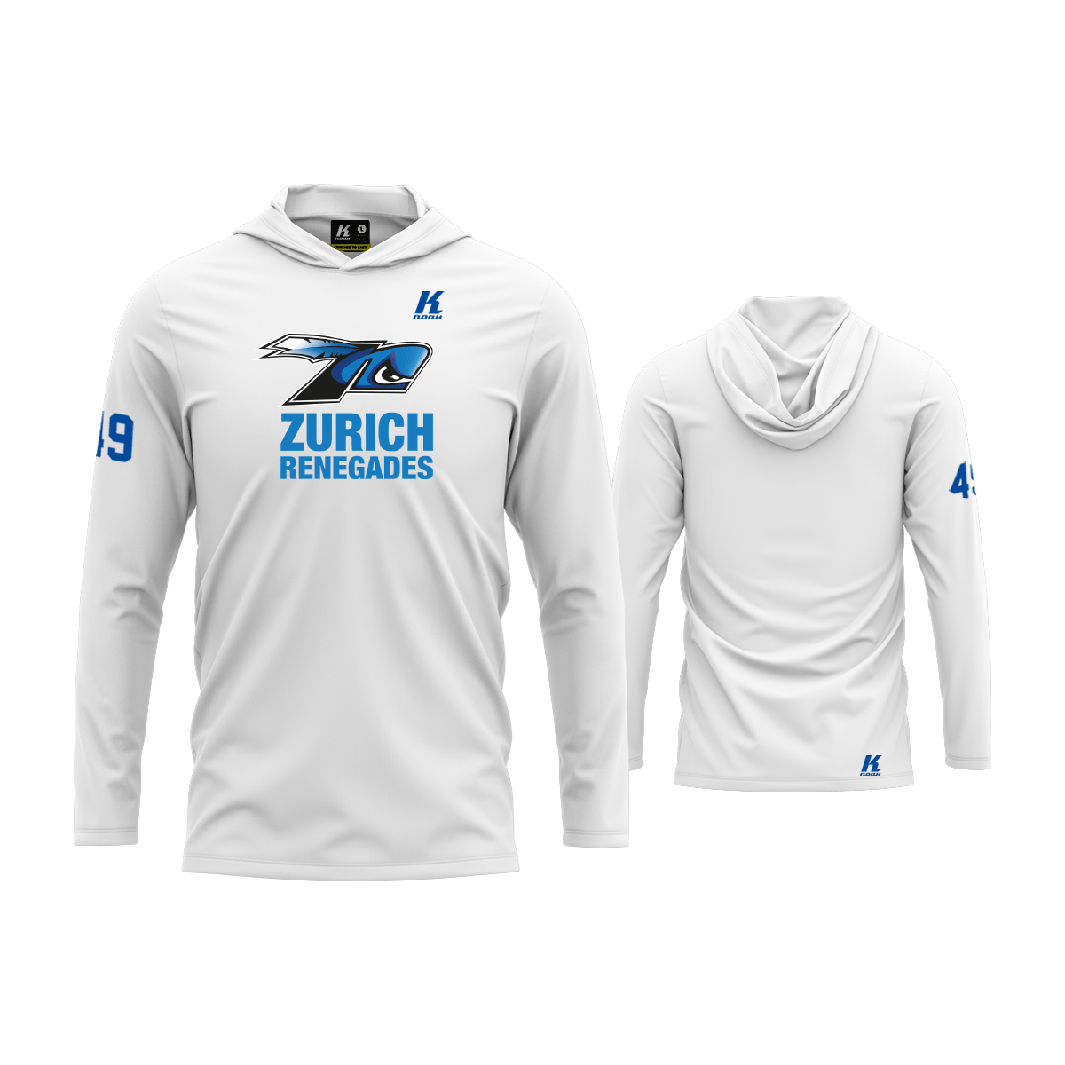 Zürich Renegades Core Hooded LS Tee Essential