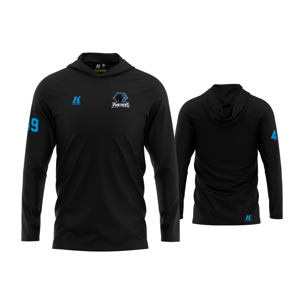 Würzburg Panthers Core Hooded LS Tee Primary
