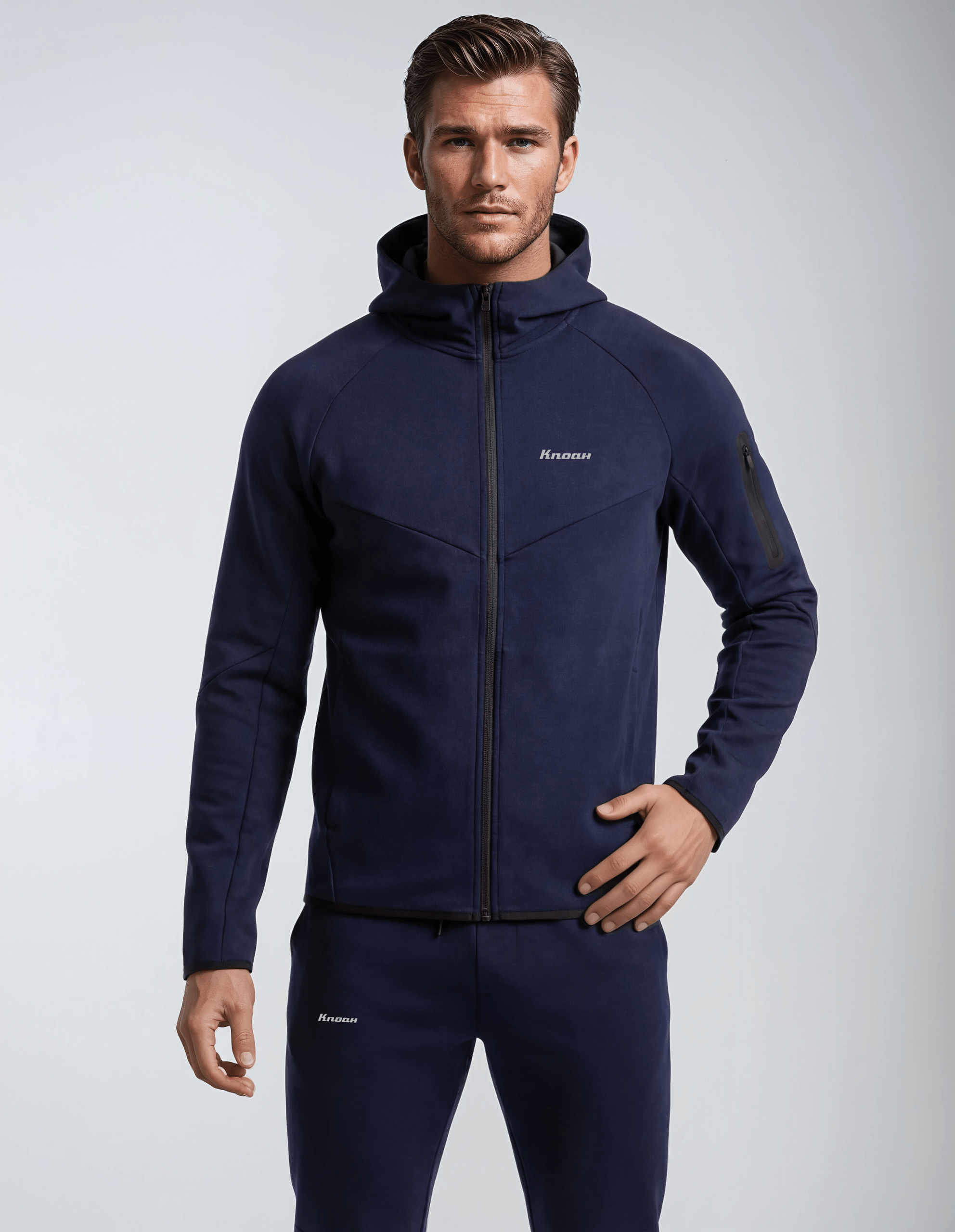 K.Noah "Everyday" Fleece Jacket navy