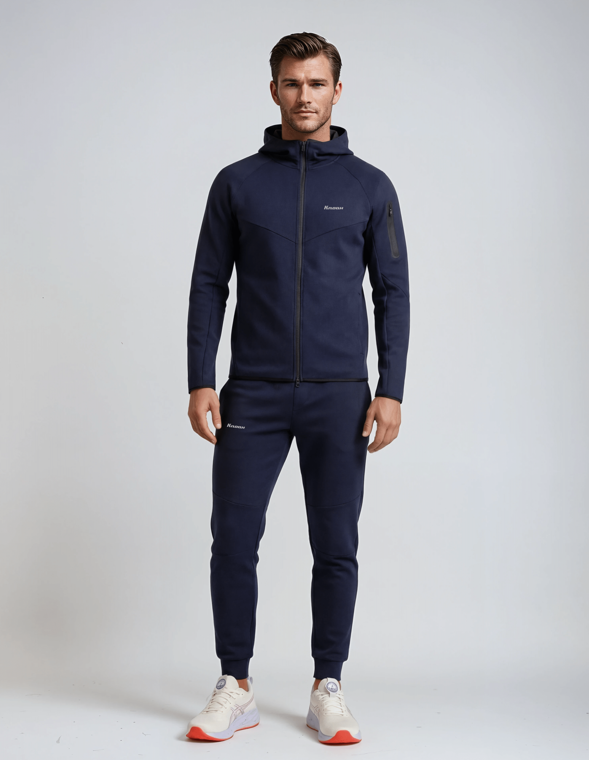 K.Noah "Everyday" Fleece Jacket navy