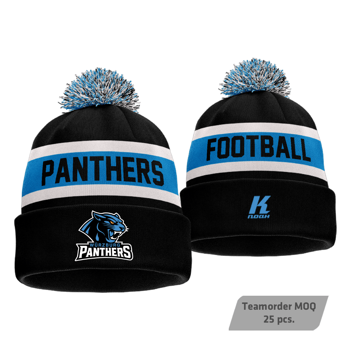 Würzburg Panthers Signature Pom-Pom Knit Beanie
