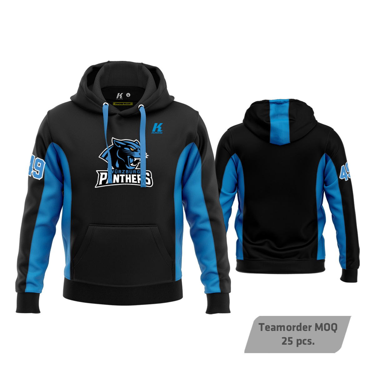 Würzburg Panthers Signature Hoodie "Michigan"