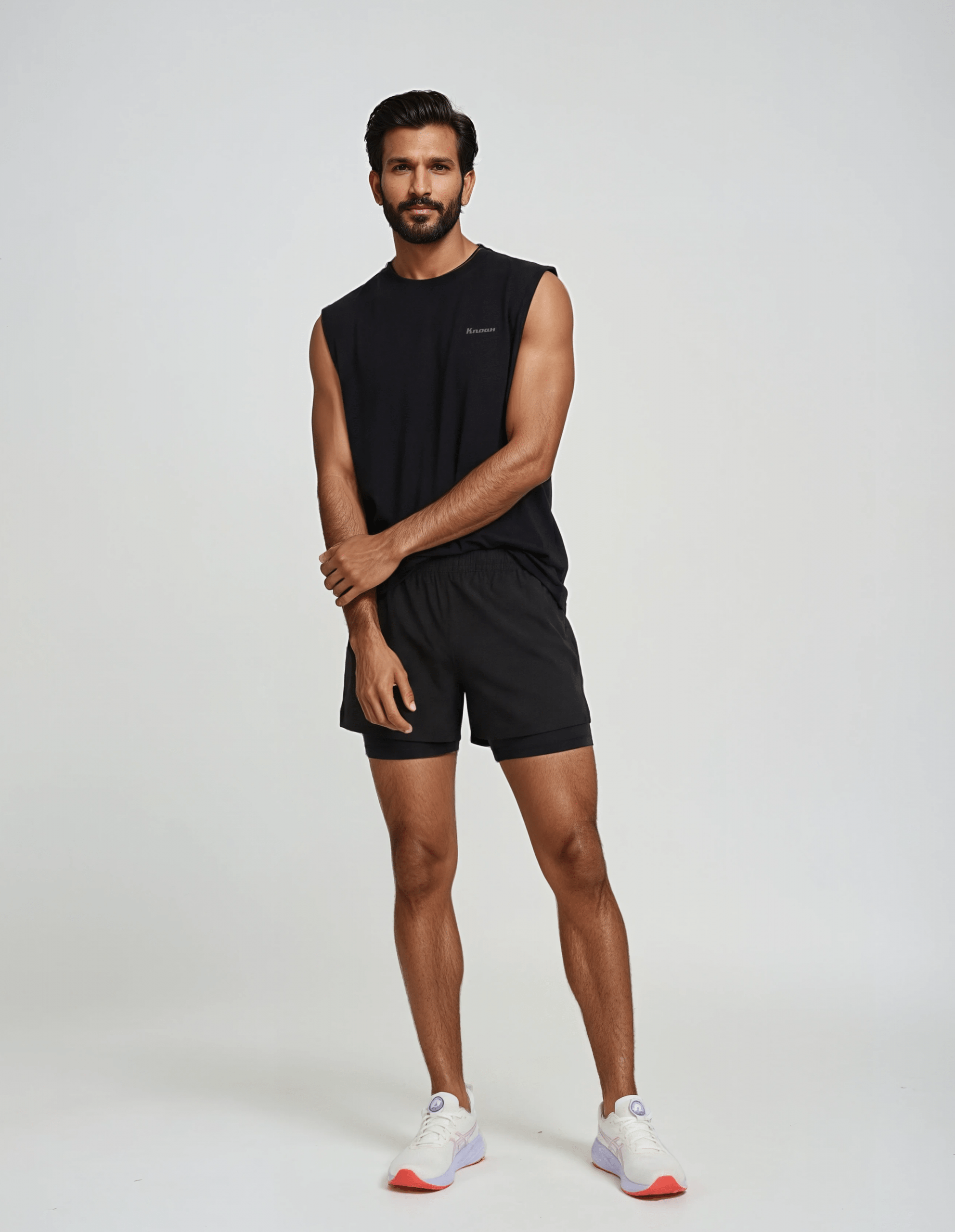 K.Noah "Everyday" Oversize Sleeveless Tee black