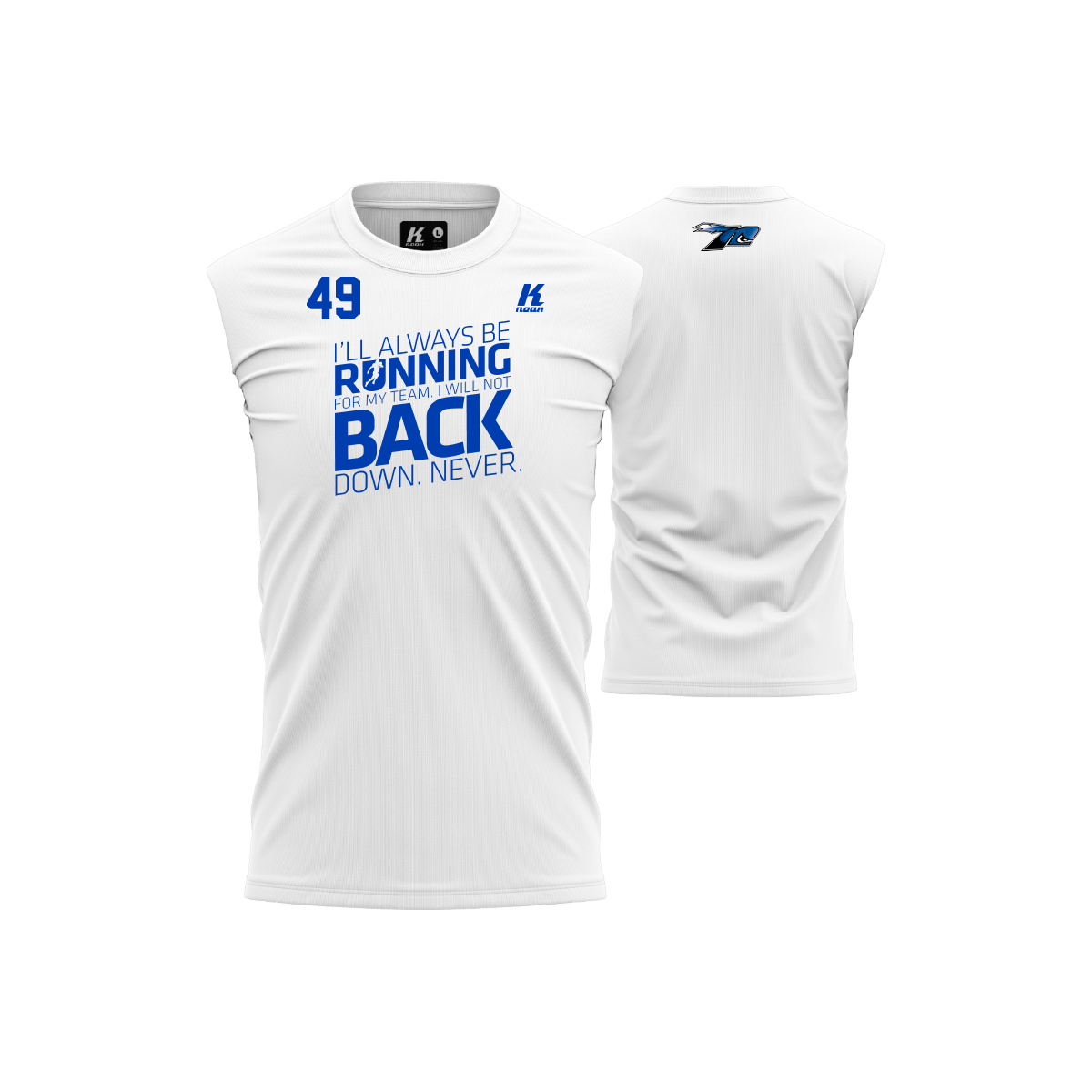 Zürich Renegades Position Oversize Sleeveless Tee "Running Back"