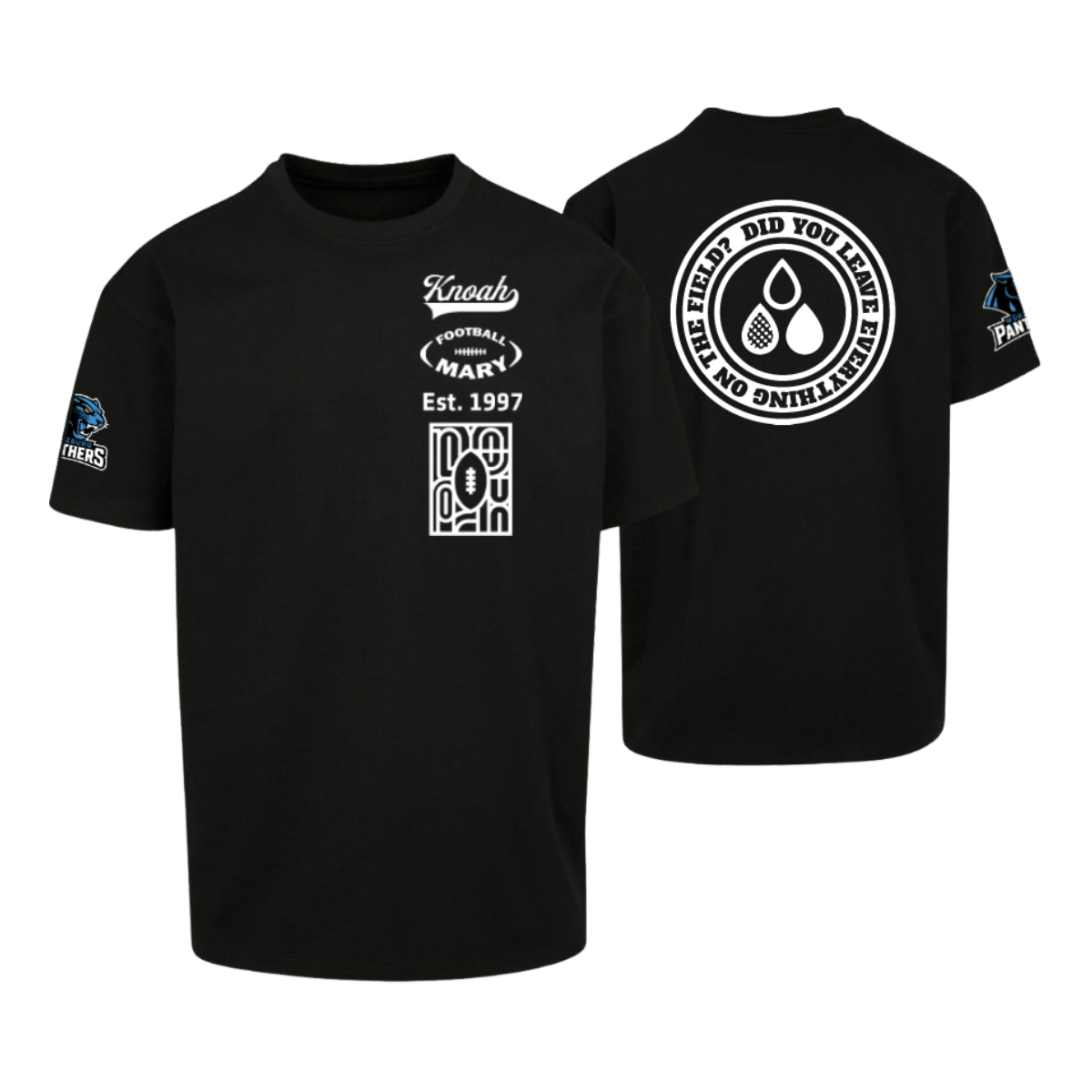 Würzburg Panthers Fan Footballmary Oversize Tee "Everything on the Field"