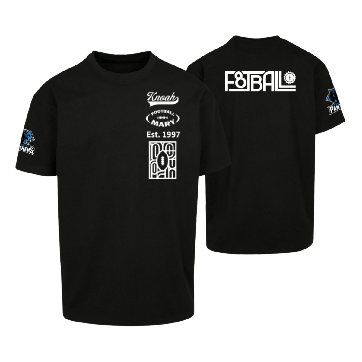 Würzburg Panthers Fan Footballmary Oversize Tee "Football"