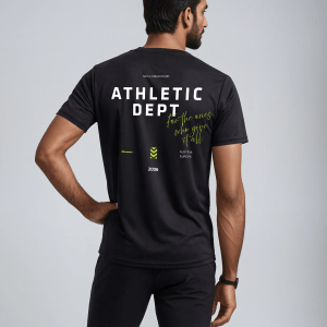 K.Noah "Athletic Dept" Performance Tee black
