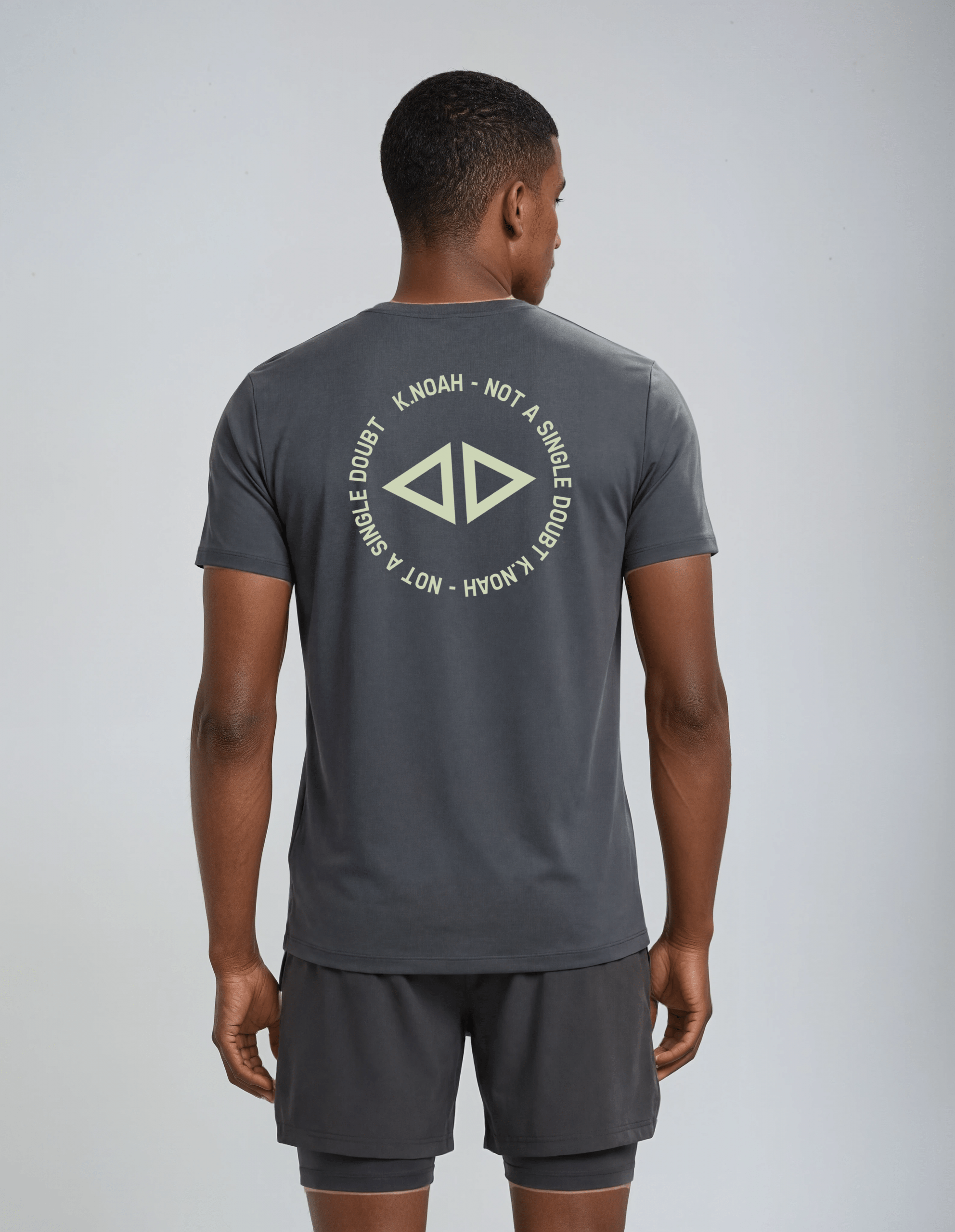 tee-granite-back2-c K.Noah "Not a Single Doubt" Performance graphic Tee granite
