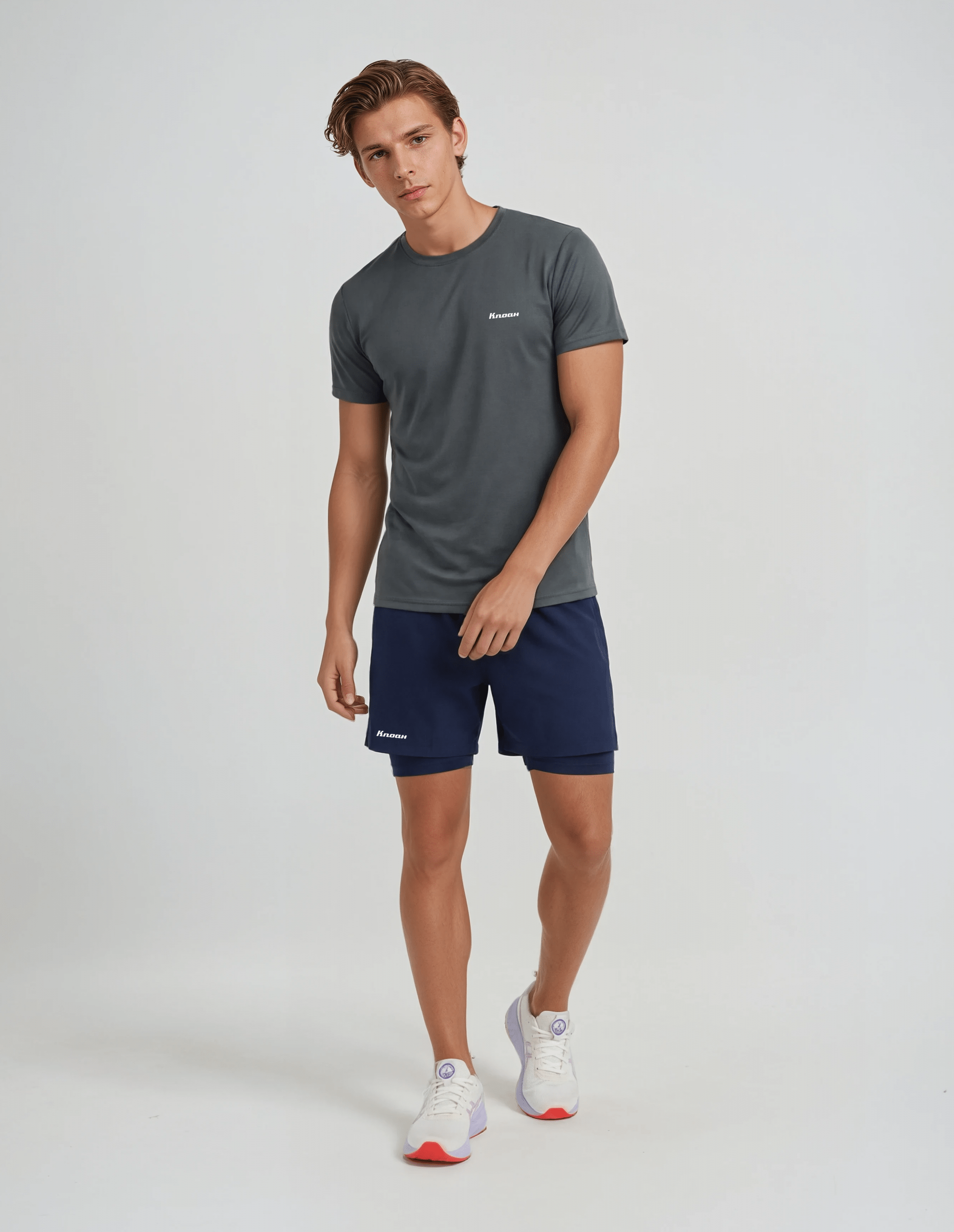 K.Noah "Everyday" Performance Tee granite