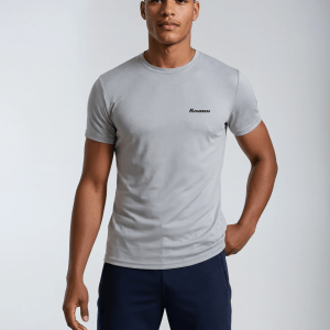 K.Noah "Everyday" Performance Tee silver grey