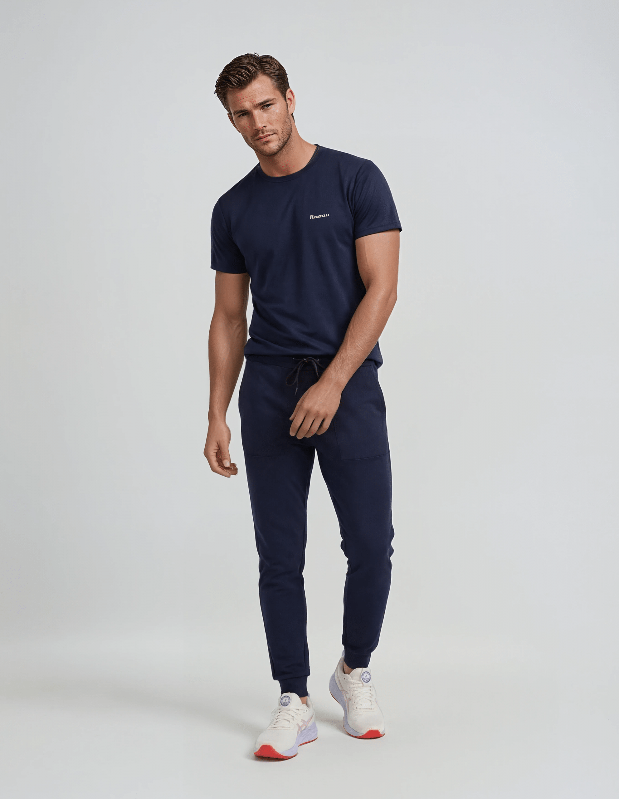 K.Noah "Everyday" Performance Tee navy