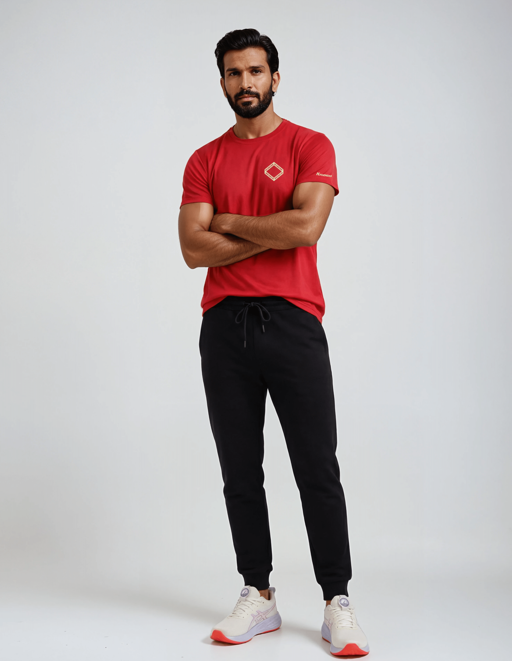 K.Noah "Not a Single Doubt" Performance graphic Tee red