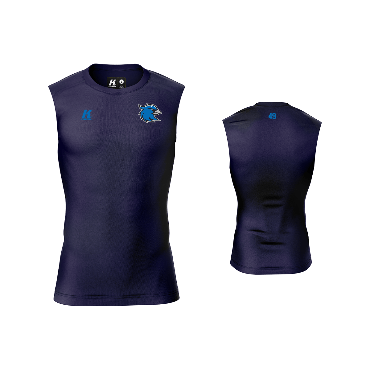 Erfurt Indigos Signature Compression Sleeveless