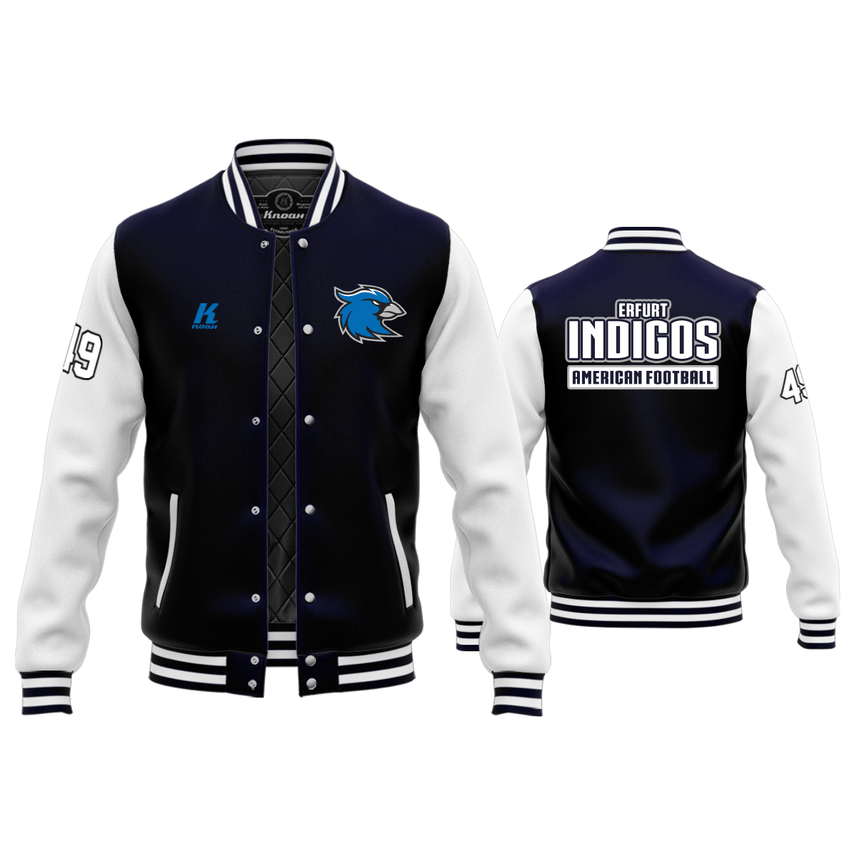 Erfurt Indigos Signature Authentic Varsity Jacket