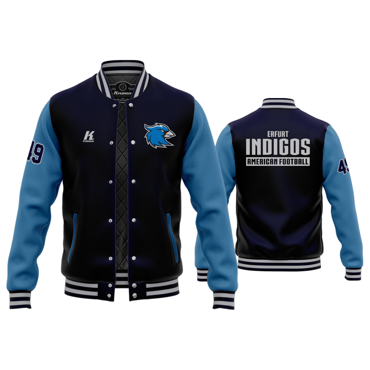 Erfurt Indigos Signature Authentic Varsity Jacket